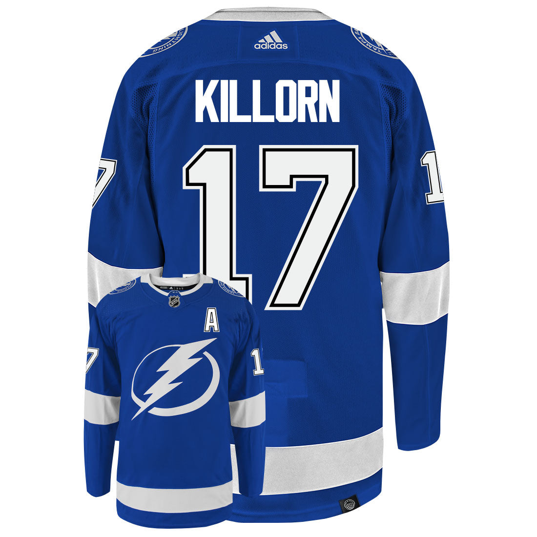 Alex Killorn Tampa Bay Lightning Adidas Primegreen Authentic NHL Hockey Jersey - vstockx