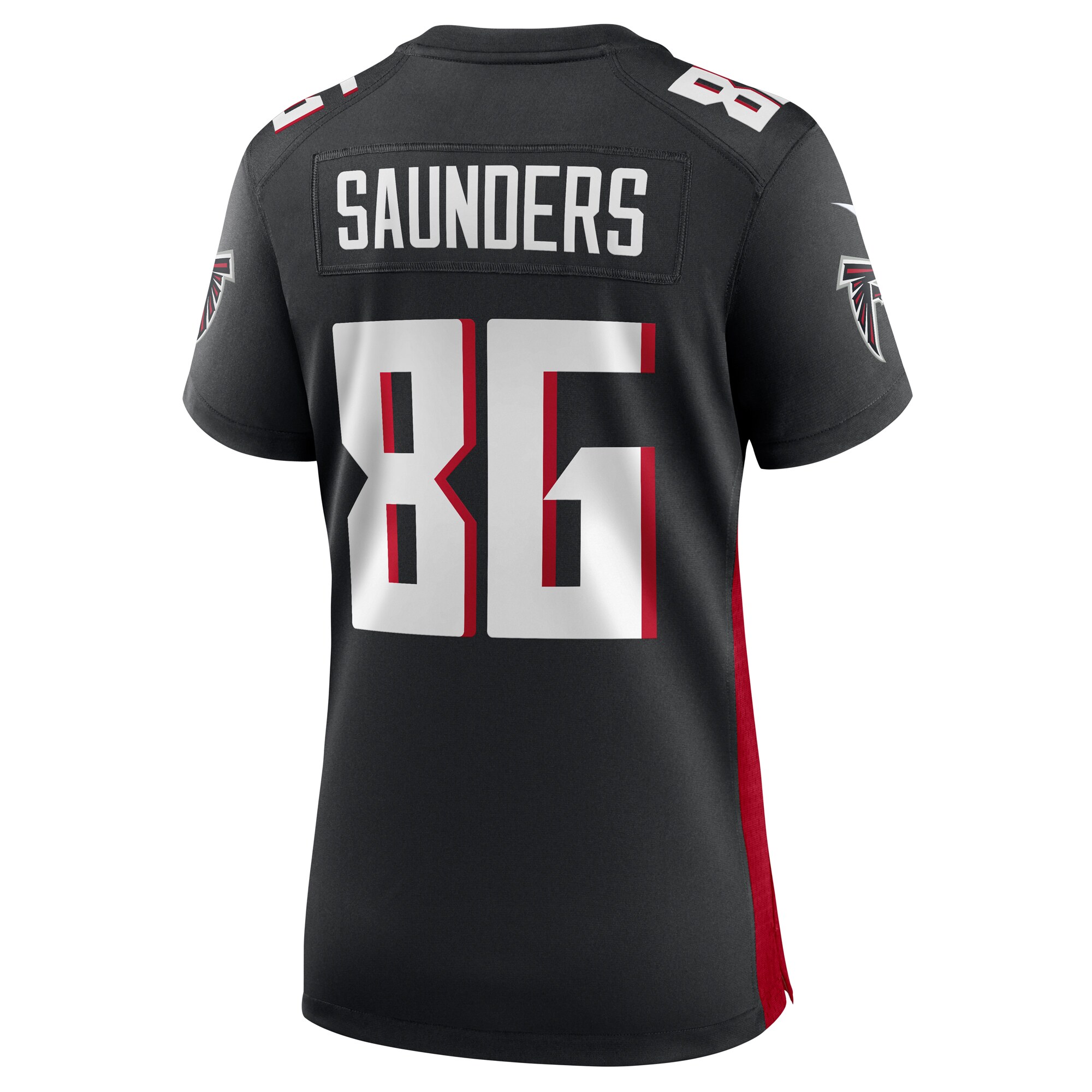 CJ Saunders Atlanta Falcons Nike Women's Team Game Jersey - Black - vstockx