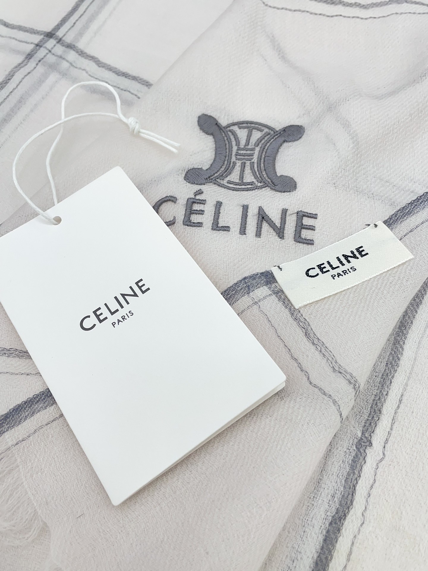 Streetwear Scarf CELINE 328849 SIZE:80*200cm - vstockx