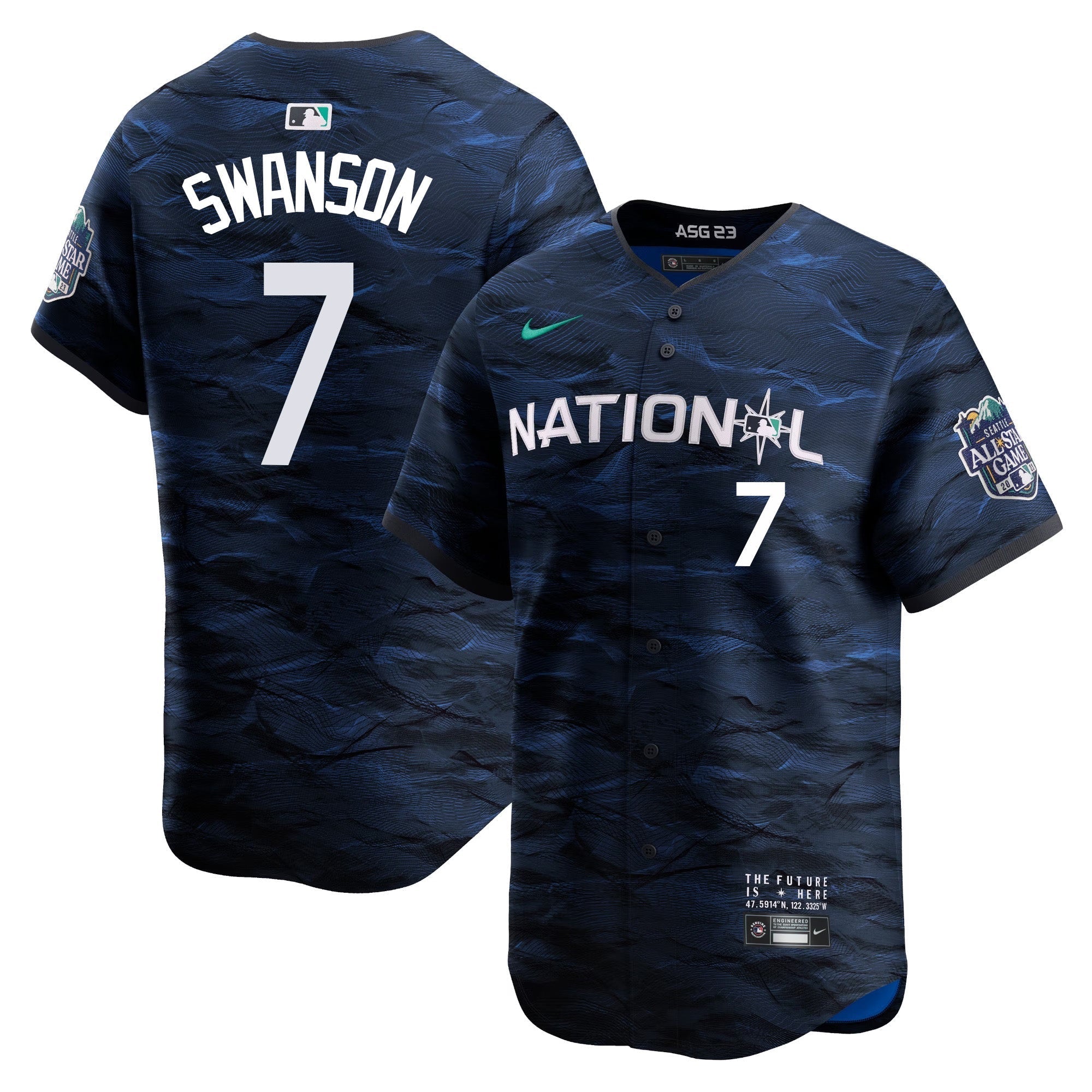 Dansby Swanson Chicago Cubs National League Nike 2023 MLB All-Star Game Limited Jersey - vstockx