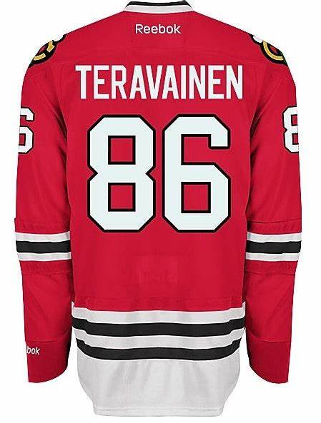 Mens Chicago Blackhawks Teuvo Teravainen Authentic Edge 2 Home Jersey by Reebok - vstockx