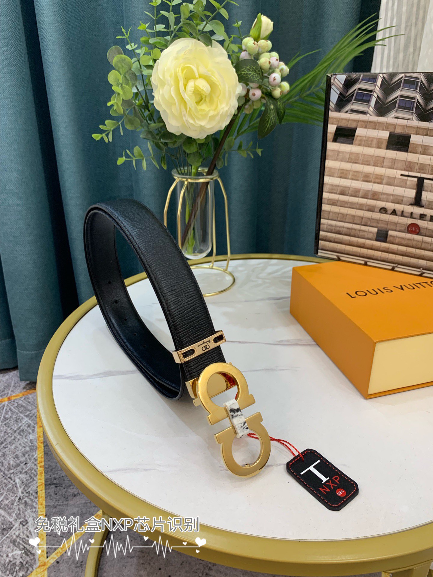 Streetwear Belt Ferragamo 319158 size:3.5cm - vstockx