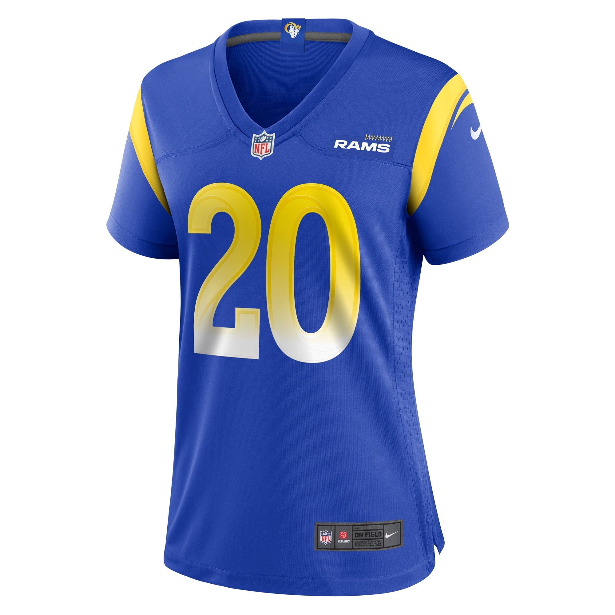 Women's Nike Tyon Davis Royal Los Angeles Rams Home Game Jersey - vstockx