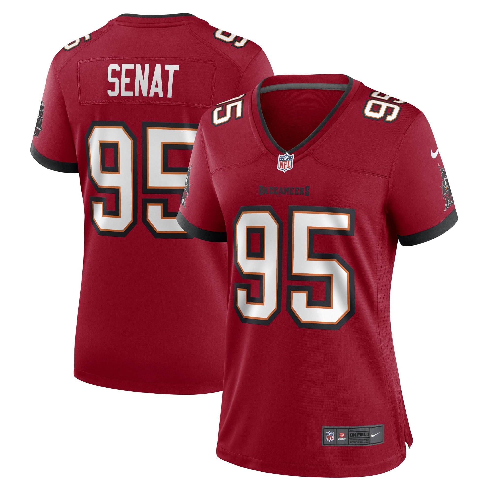 Women's Nike Deadrin Senat Red Tampa Bay Buccaneers Game Player Jersey - vstockx