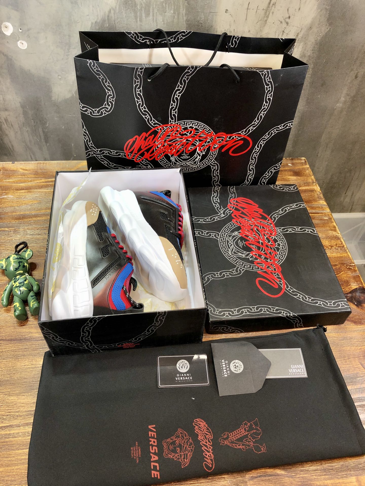 Versace Chain Reaction Sneaker 3 - vstockx