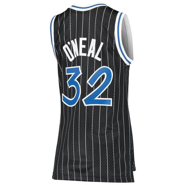 Women's Orlando Magic Shaquille O'Neal 1995-96 Hardwood Classics Jersey - Black - vstockx