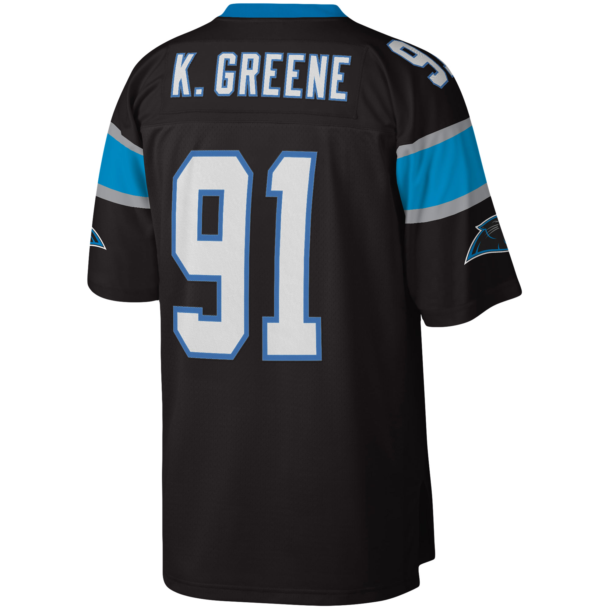 Kevin Greene Carolina Panthers Mitchell & Ness Legacy Replica Jersey - Black - vstockx