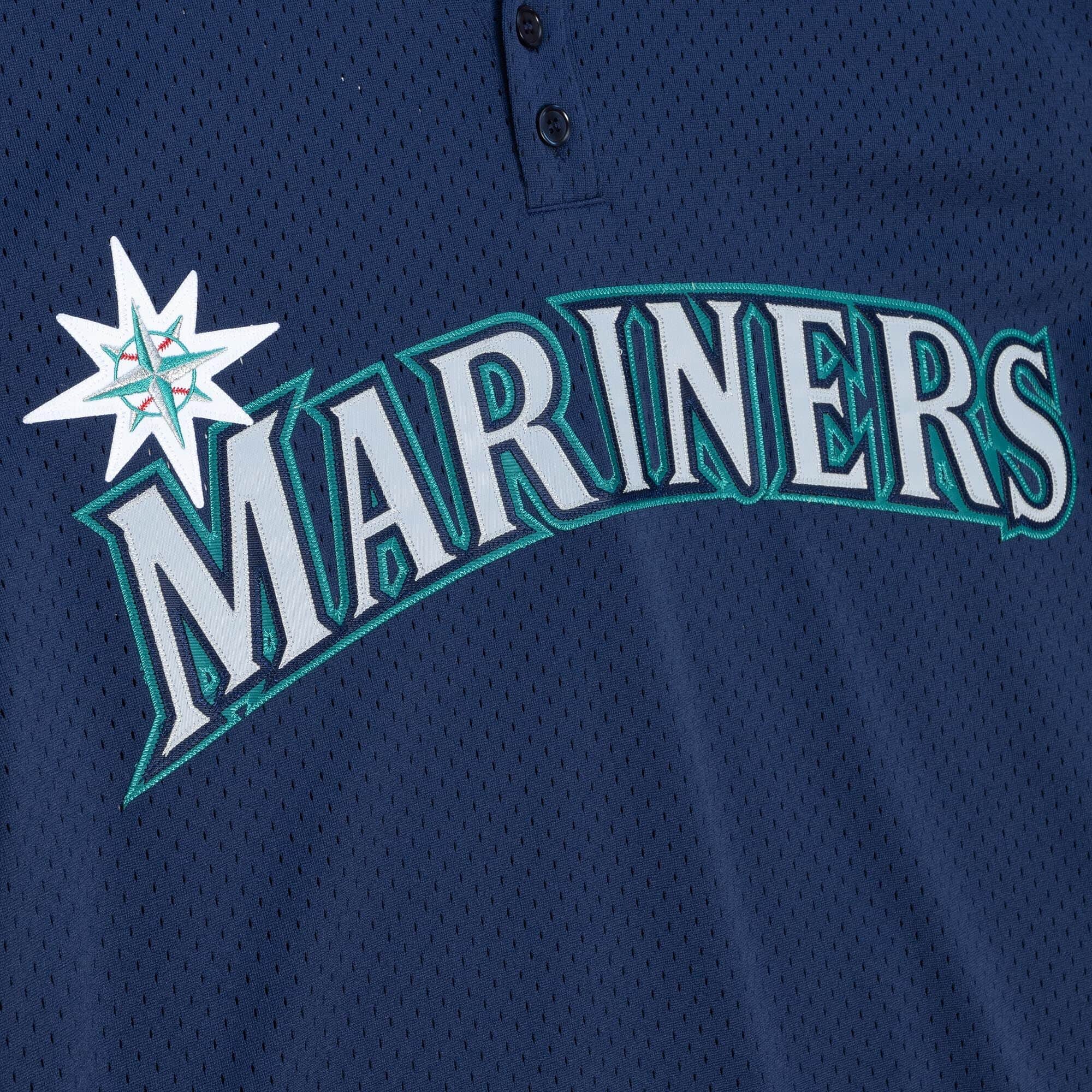 Authentic Ken Griffey Jr Seattle Mariners 1995 Pullover Jersey - vstockx