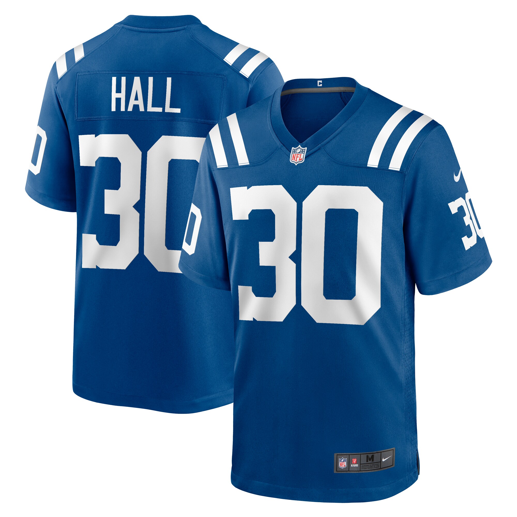 Darren Hall Indianapolis Colts Nike Team Game Jersey - Royal - vstockx