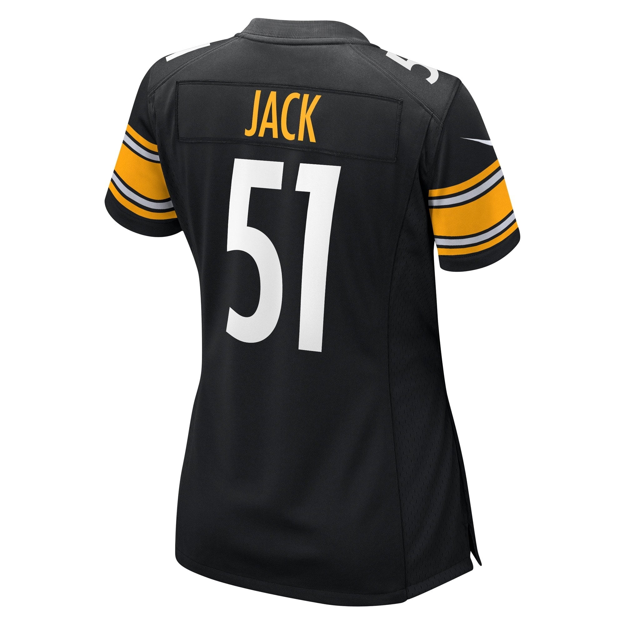 Women's Nike Myles Jack Black Pittsburgh Steelers Game Player Jersey - vstockx
