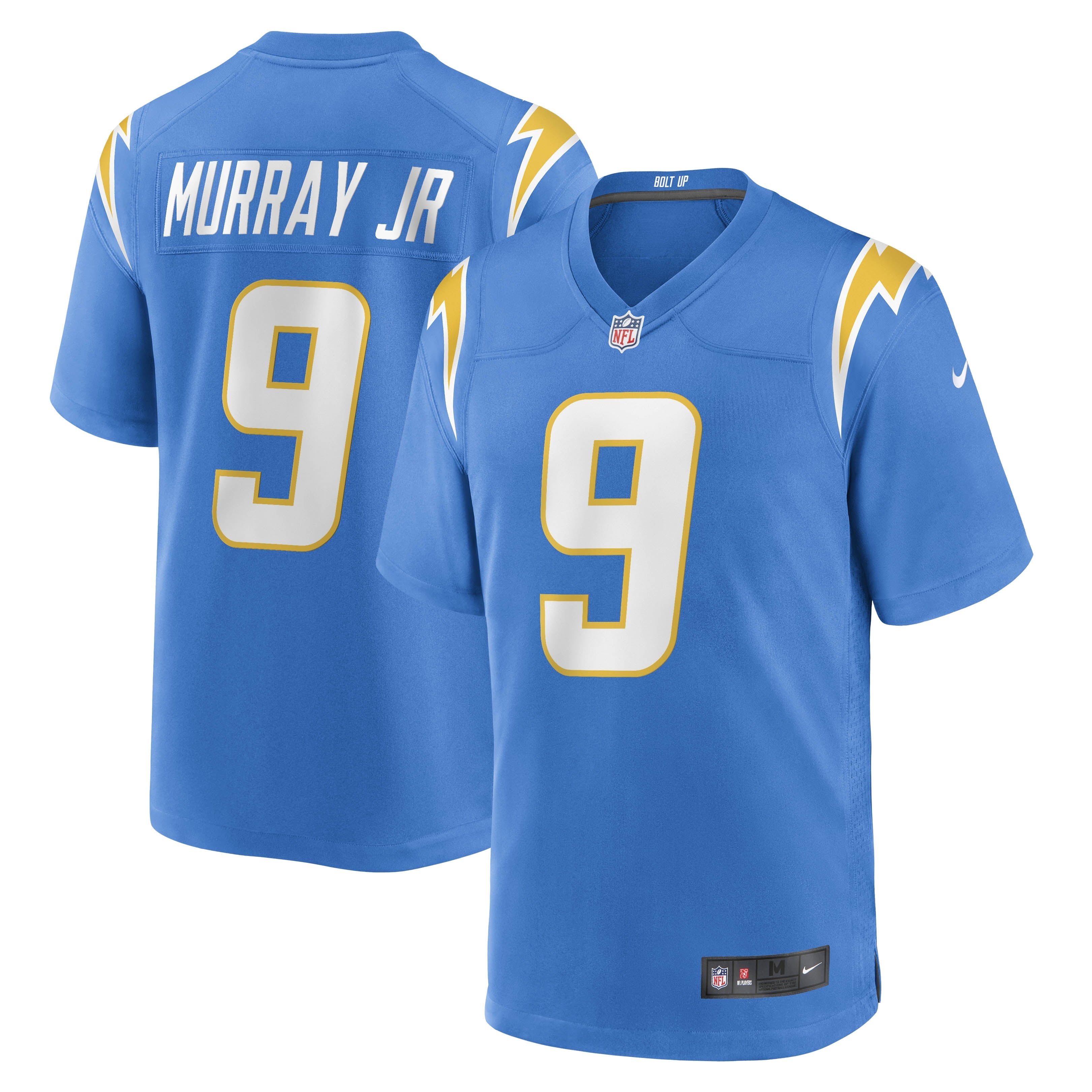 Men's Nike Kenneth Murray Jr. Powder Blue Los Angeles Chargers Game Jersey - vstockx