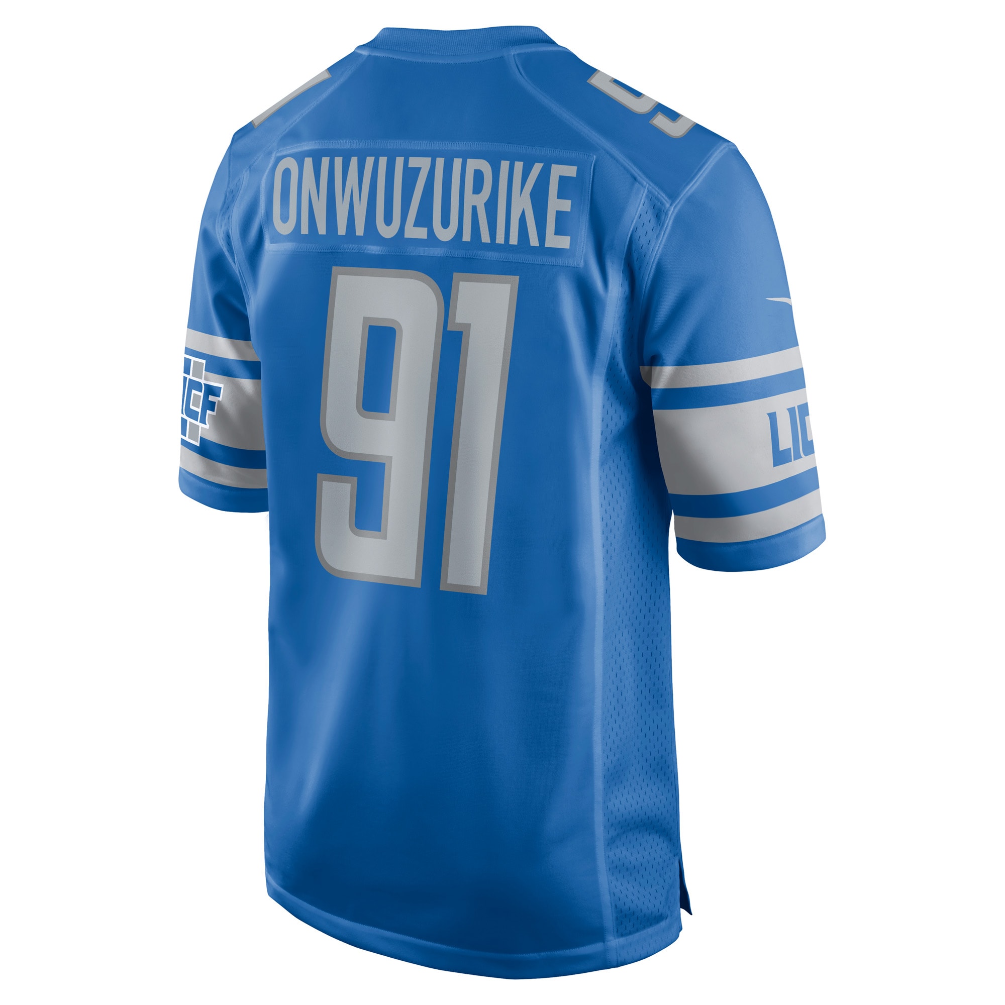 Levi Onwuzurike Detroit Lions Nike Player Game Jersey - Blue - vstockx