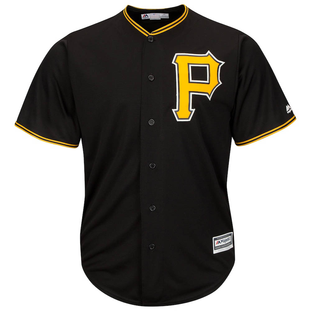 Youth Pittsburgh Pirates Andrew McCutchen Cool Base Replica Alternate Jersey - Black - vstockx