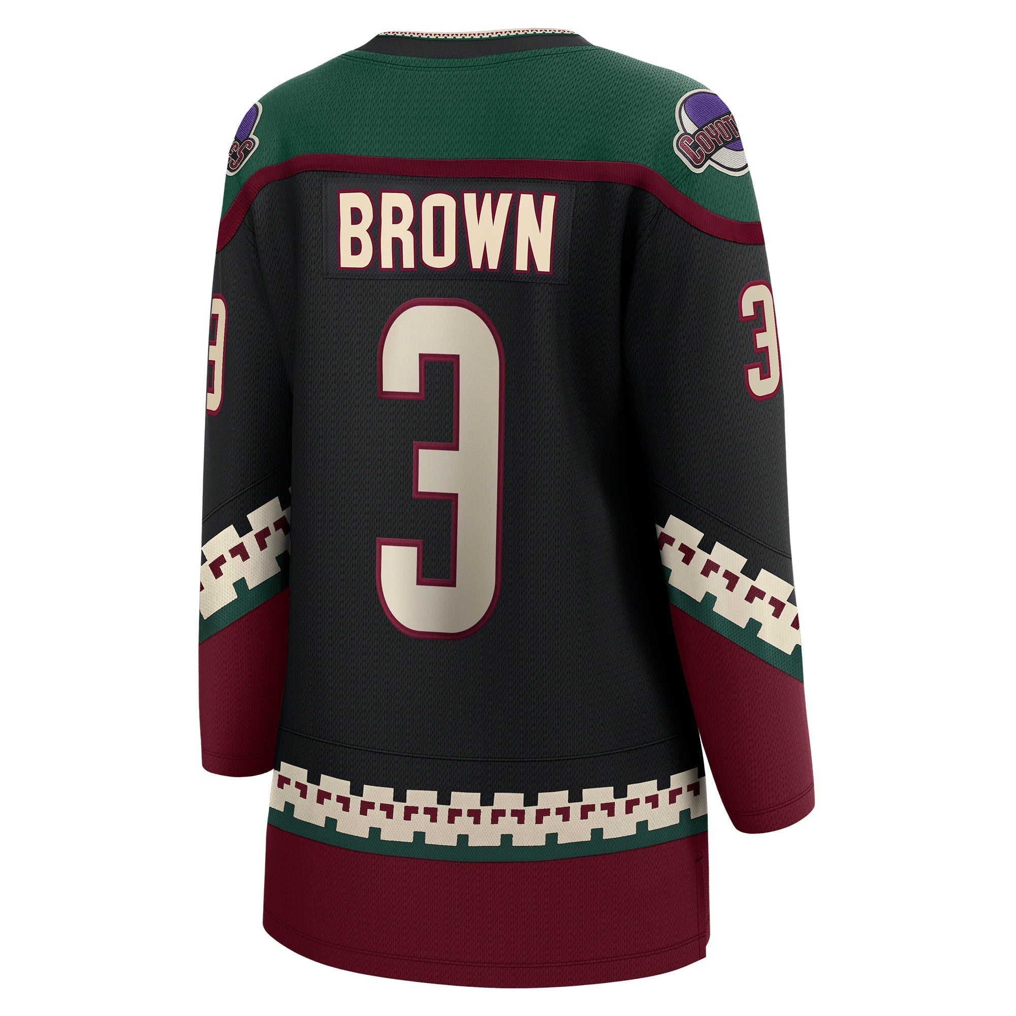 Women's Fanatics Branded Josh Brown Black Arizona Coyotes Home Breakaway Player Jersey - vstockx