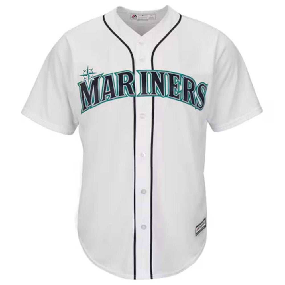 Men's Seattle Mariners Felix Hernandez Replica Home Jersey - White - vstockx