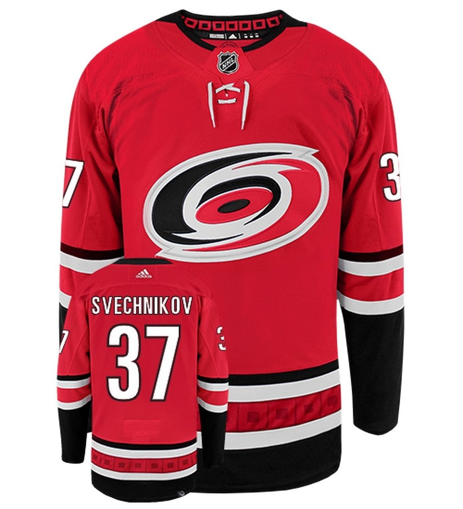 Andrei Svechnikov Carolina Hurricanes Adidas Primegreen Authentic NHL Hockey Jersey - vstockx