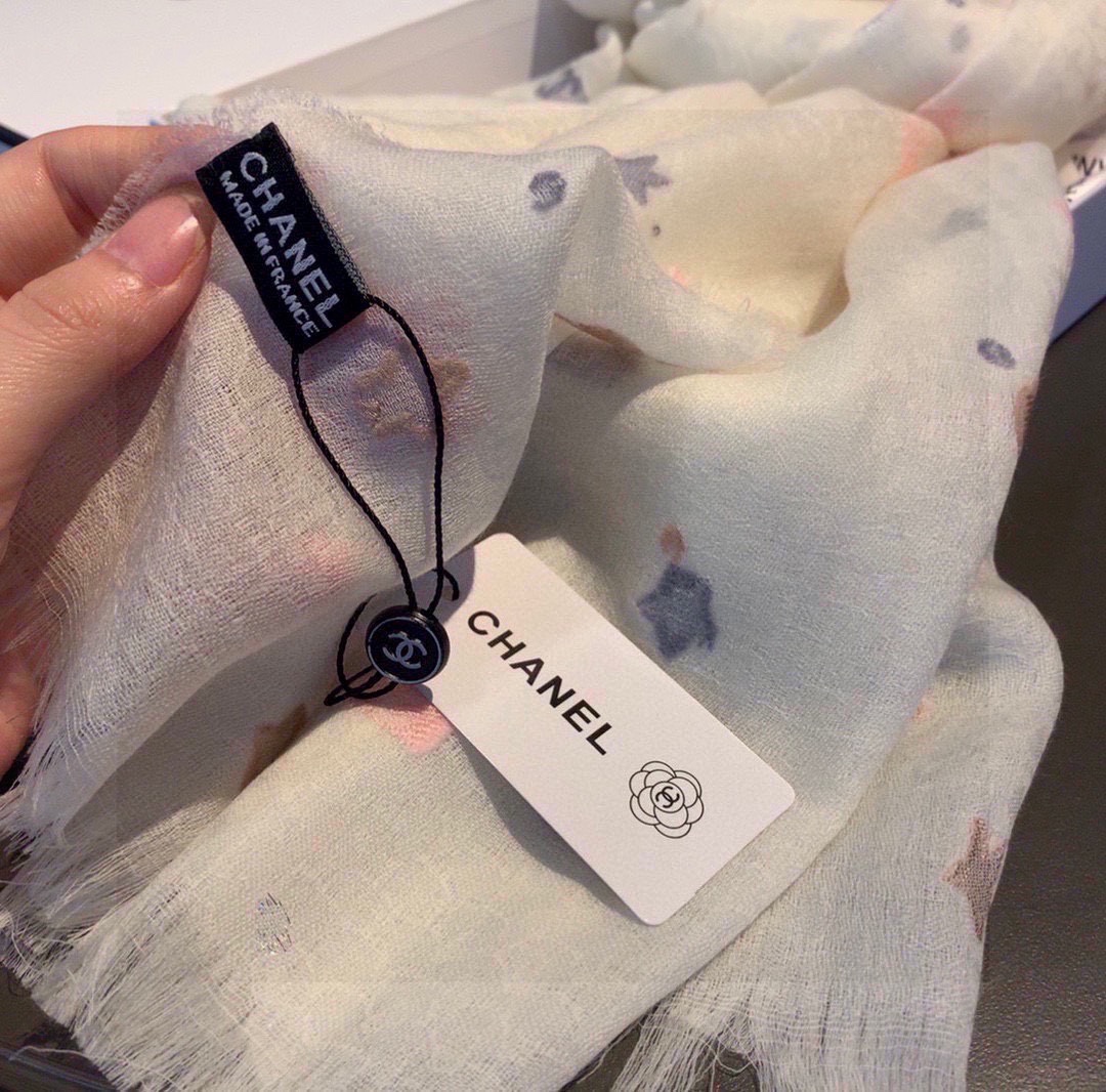 Streetwear Scarf CHANEL 329008 SIZE:90*200cm - vstockx