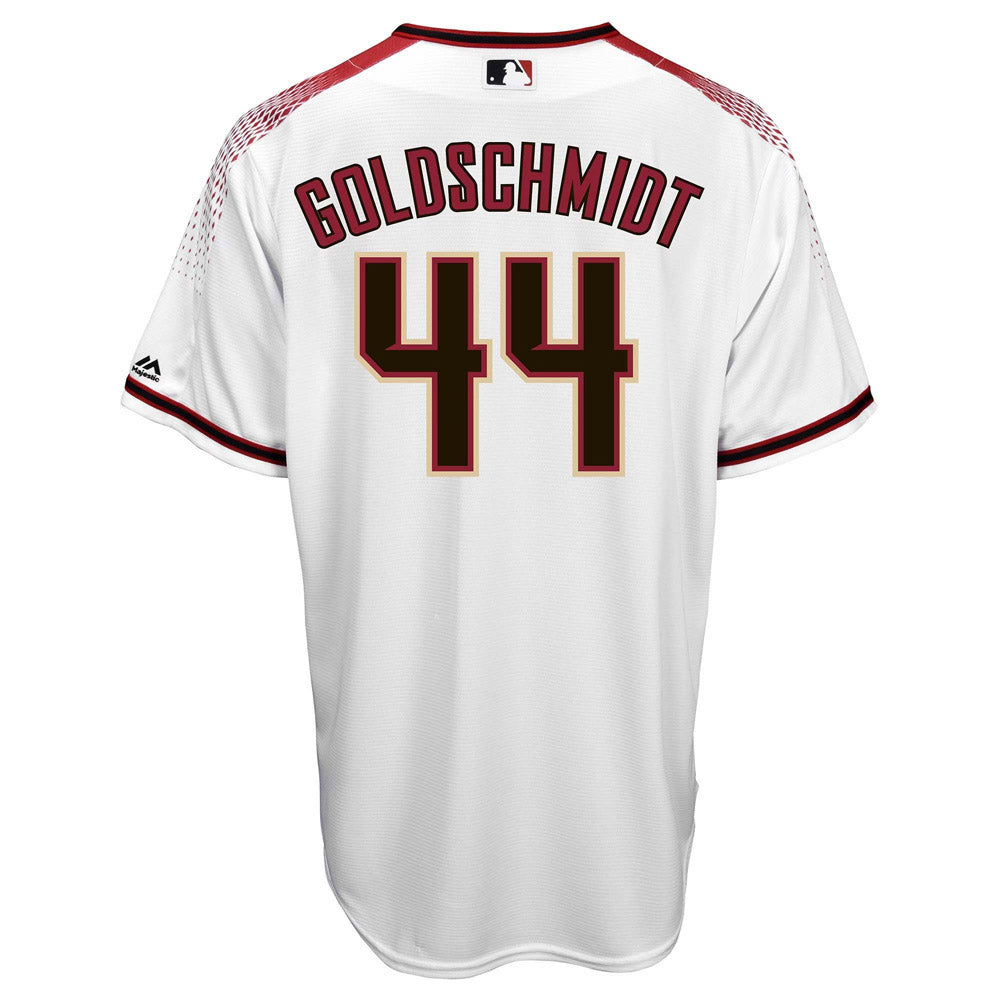 Men's Arizona Diamondbacks Paul Goldschmidt Replica Home Jersey - White - vstockx