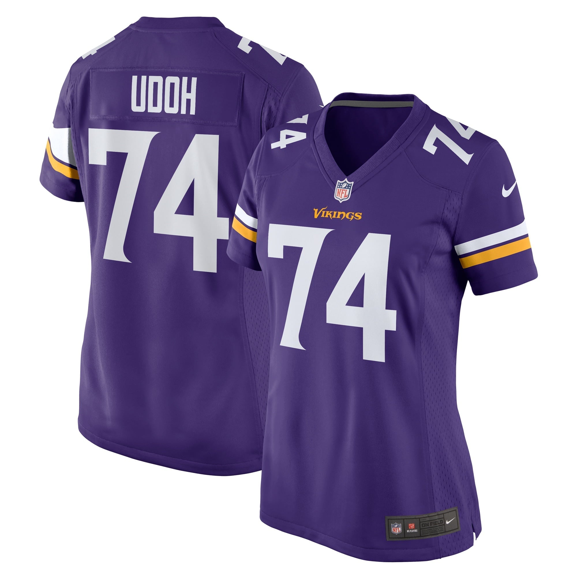 Women's Nike Oli Udoh Purple Minnesota Vikings Game Jersey - vstockx