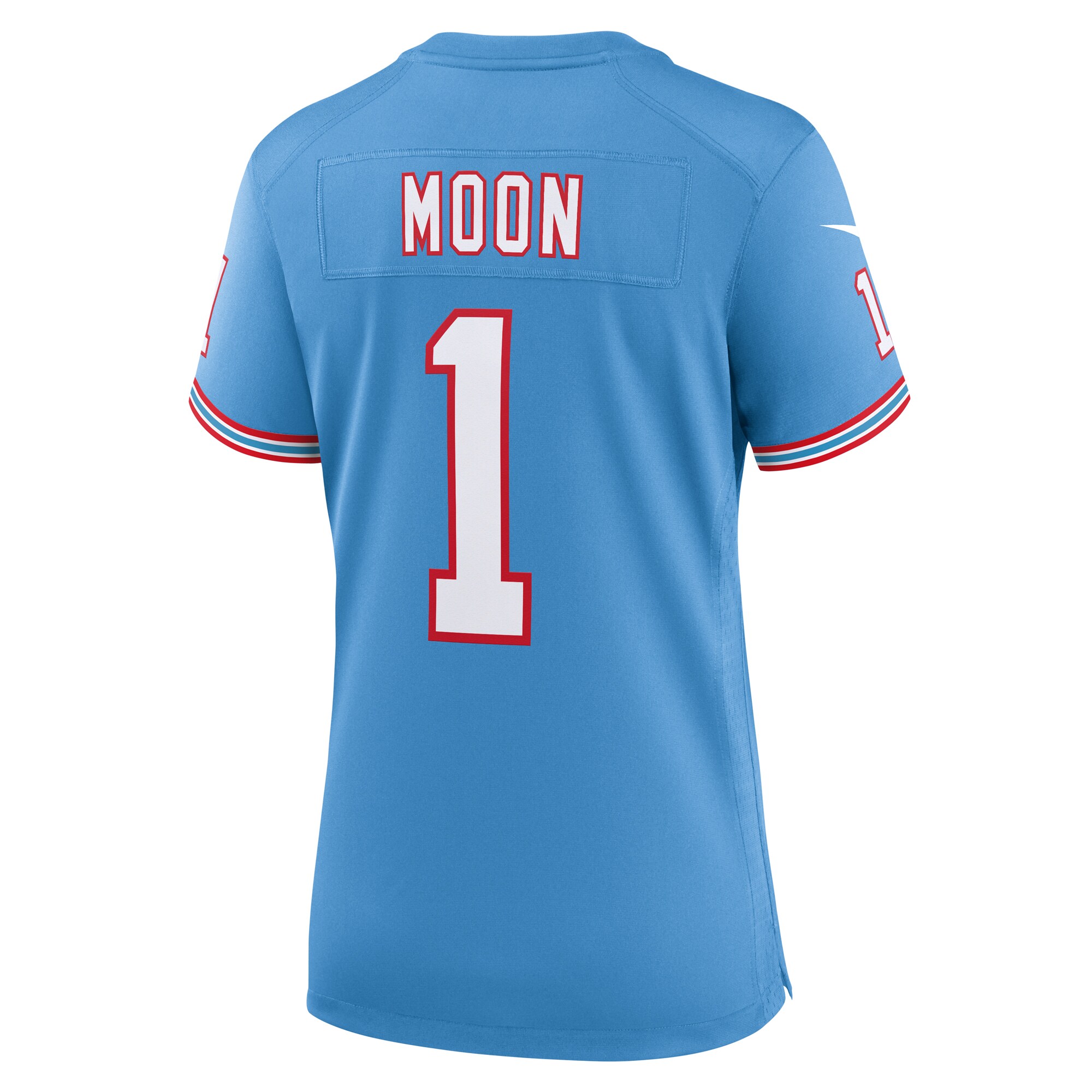 Warren Moon Tennessee Titans Nike Women's Oilers Throwback Retired Player Game Jersey - Light Blue - vstockx