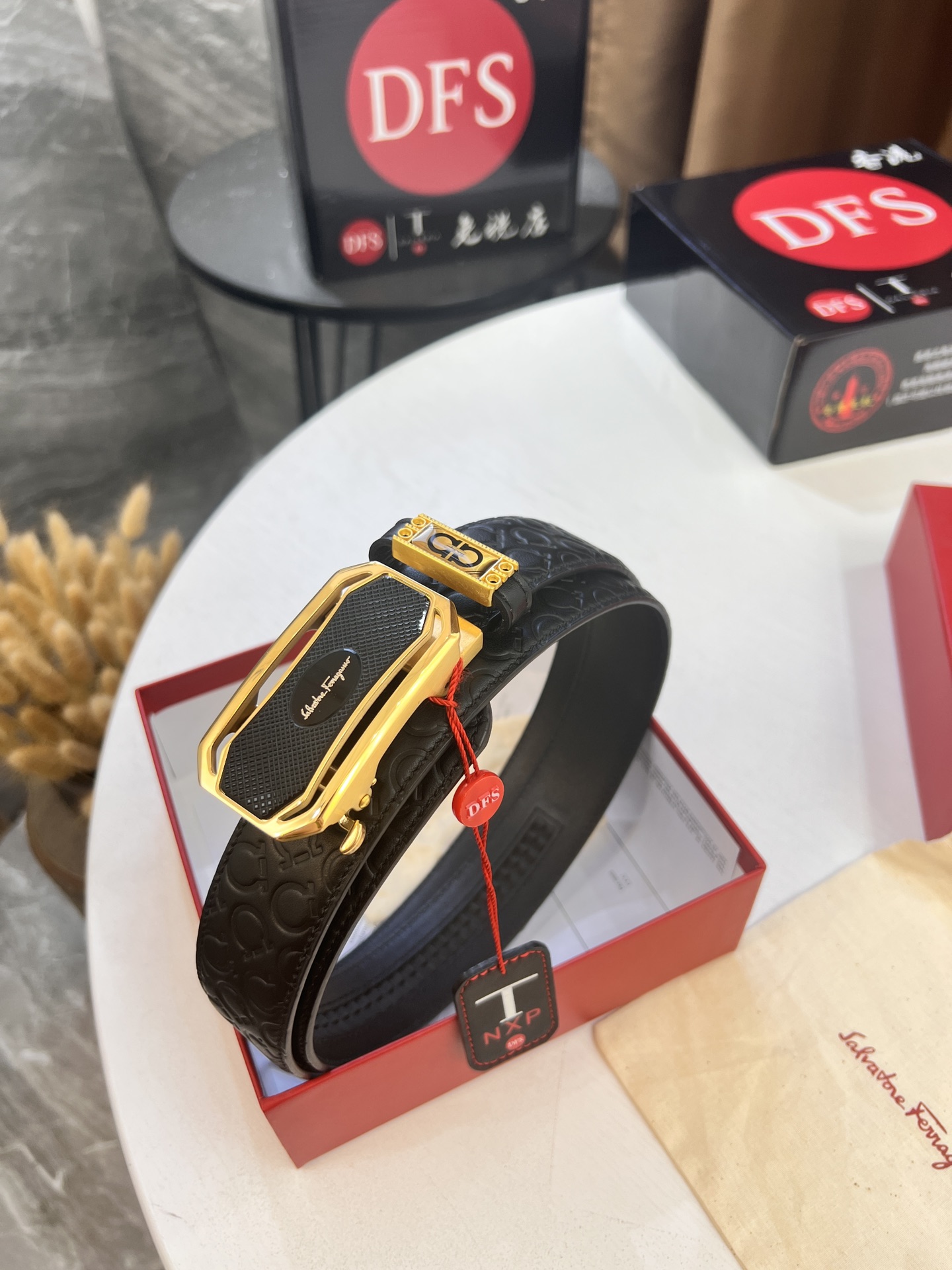 Streetwear Belt Ferragamo 320346 size:3.5cm - vstockx