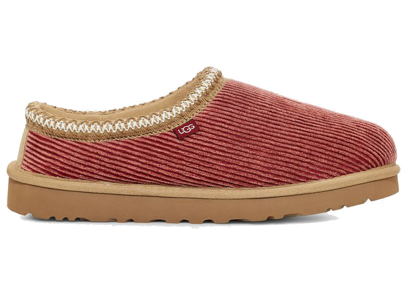 UGG Tasman II Slipper Corduroy Red Wine - vstockx