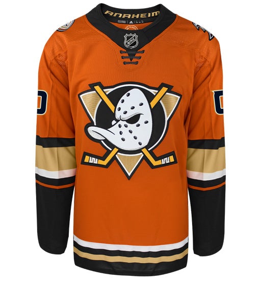 Customizable Anaheim Ducks Adidas Primegreen Authentic NHL Hockey Jersey - vstockx