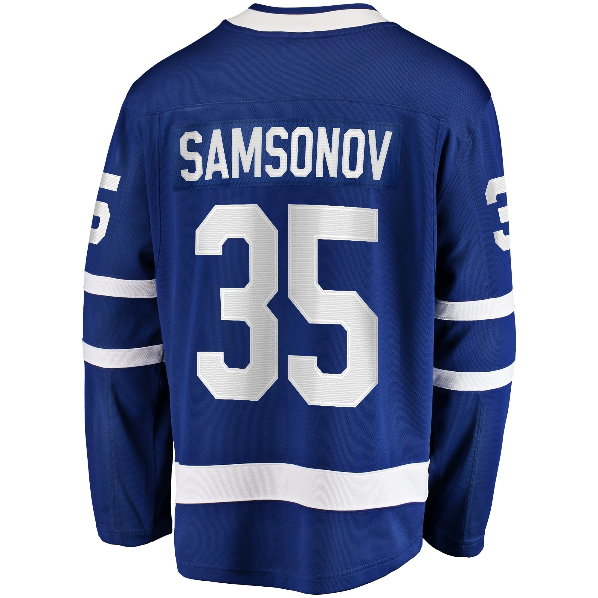 Men's Fanatics Branded Ilya Samsonov Blue Toronto Maple Leafs Home Breakaway Player Jersey - vstockx