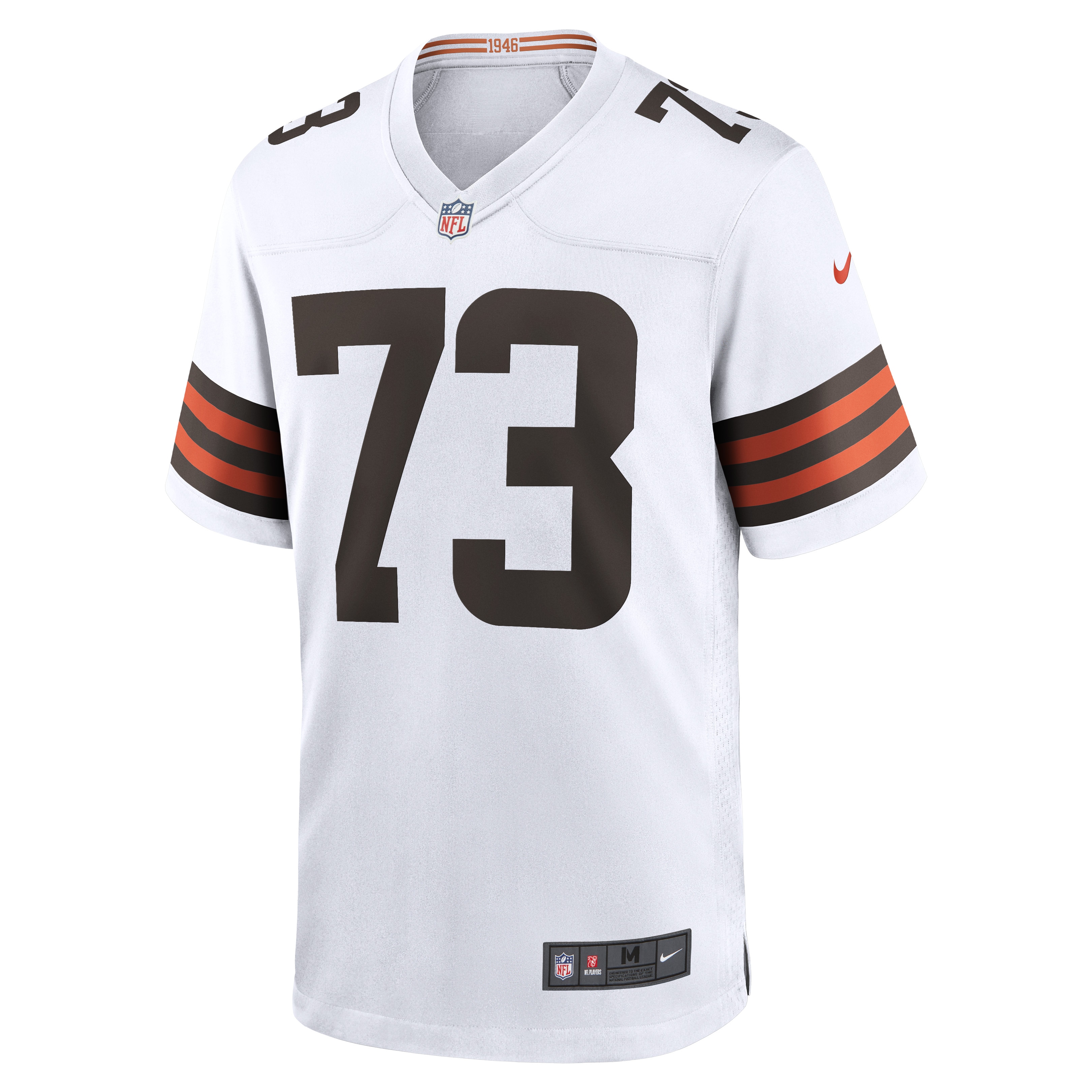 Joe Thomas Cleveland Browns Nike Retired Game Player Jersey - White - vstockx