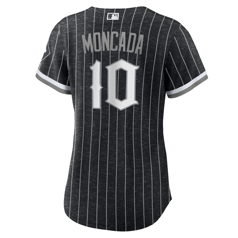 Women's Chicago White Sox Yoan Moncada City Connect Replica Jersey - Black - vstockx