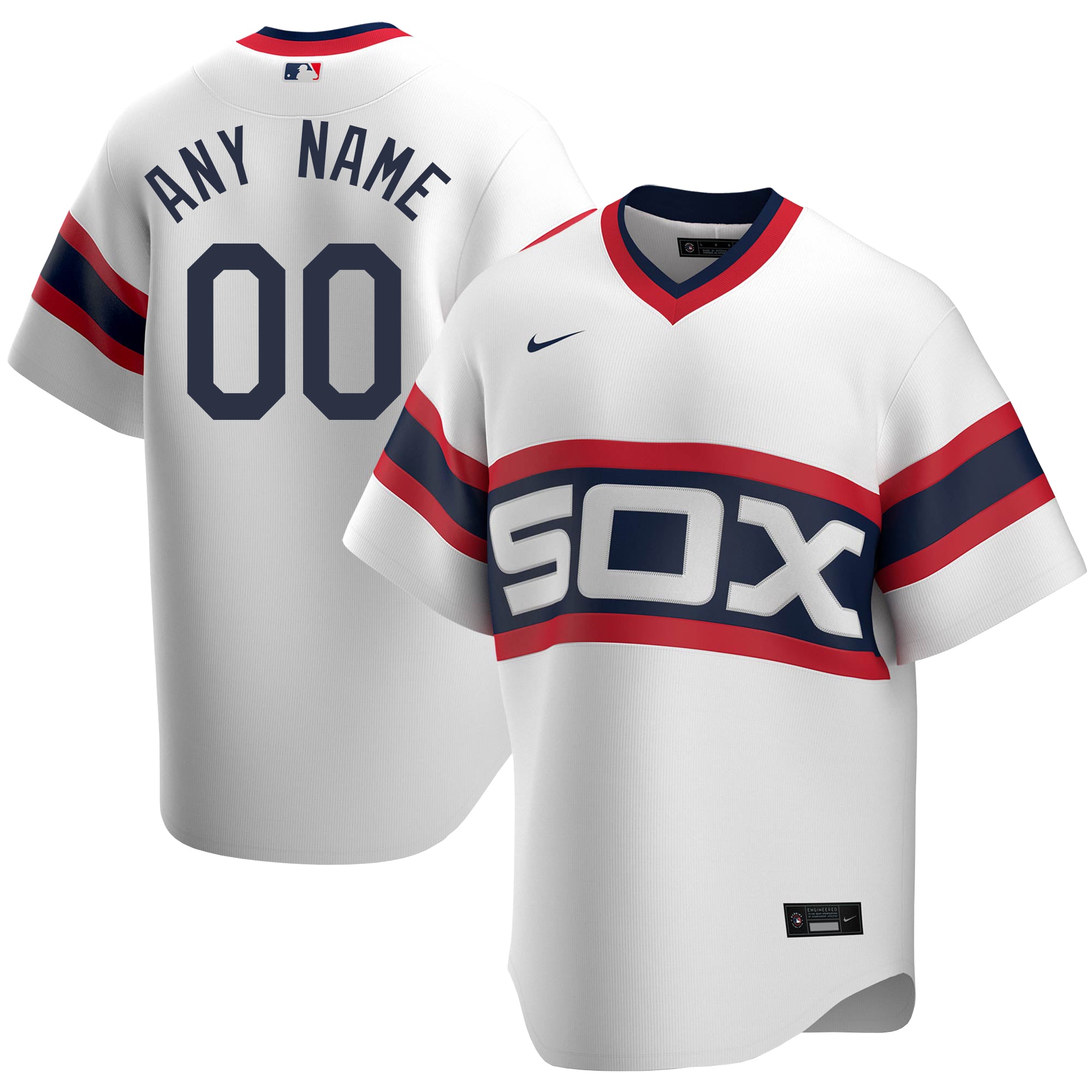 Chicago White Sox Custom Cooperstown Nike Replica Jersey - vstockx
