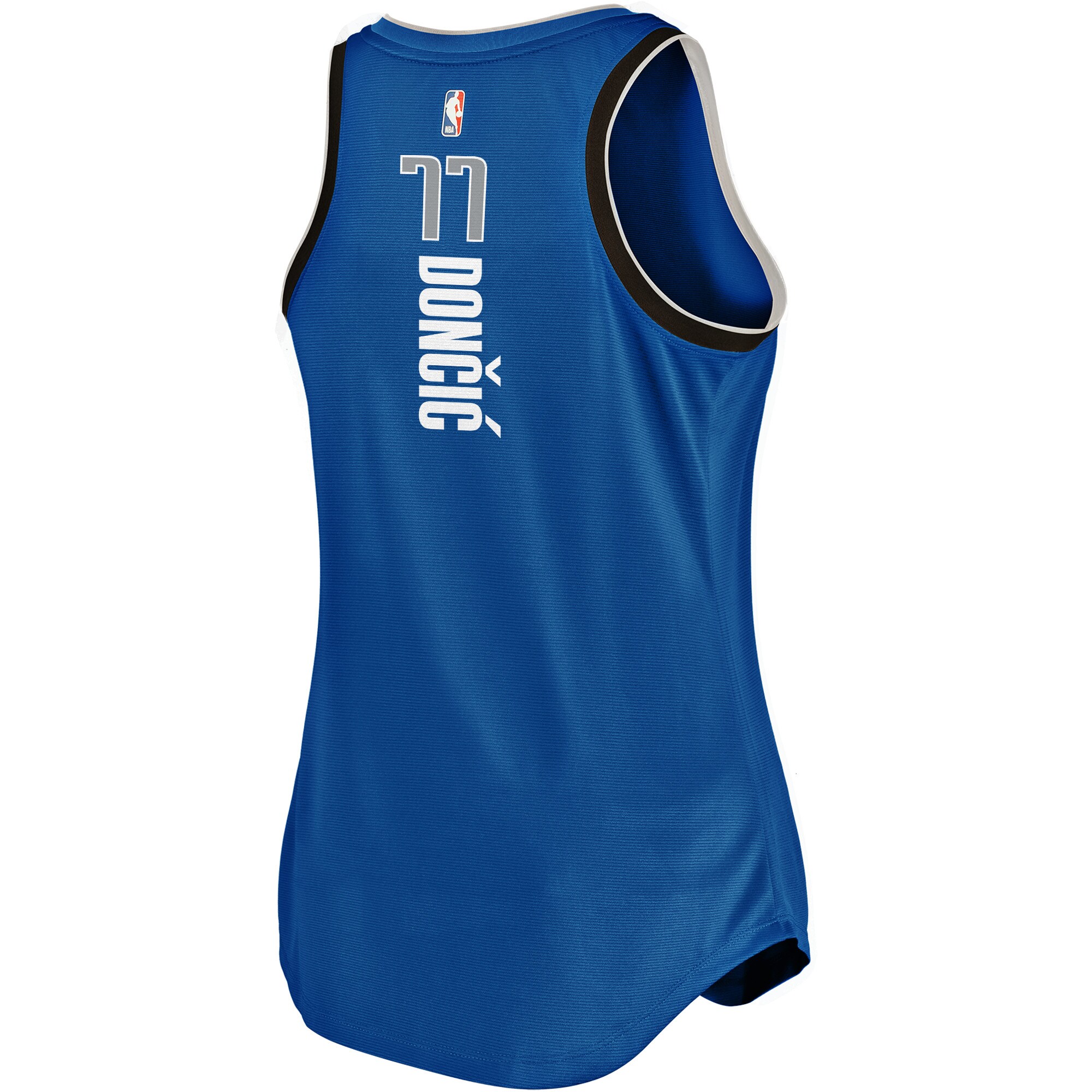 Luka Doncic Dallas Mavericks Fanatics Branded Women's Fast Break Team Tank Jersey - Icon Edition - Blue - vstockx
