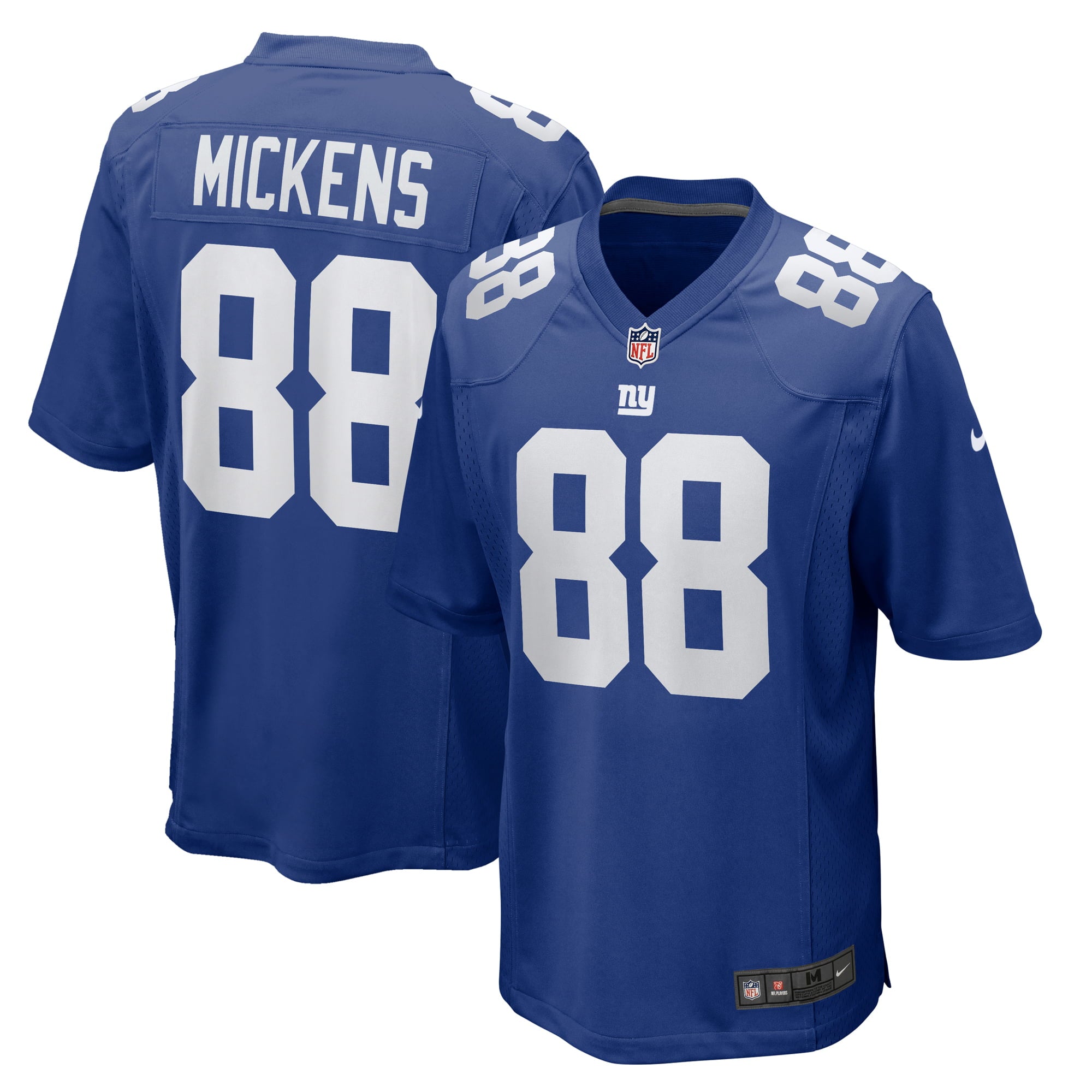Men's Nike Jaydon Mickens Royal New York Giants Team Game Jersey - vstockx
