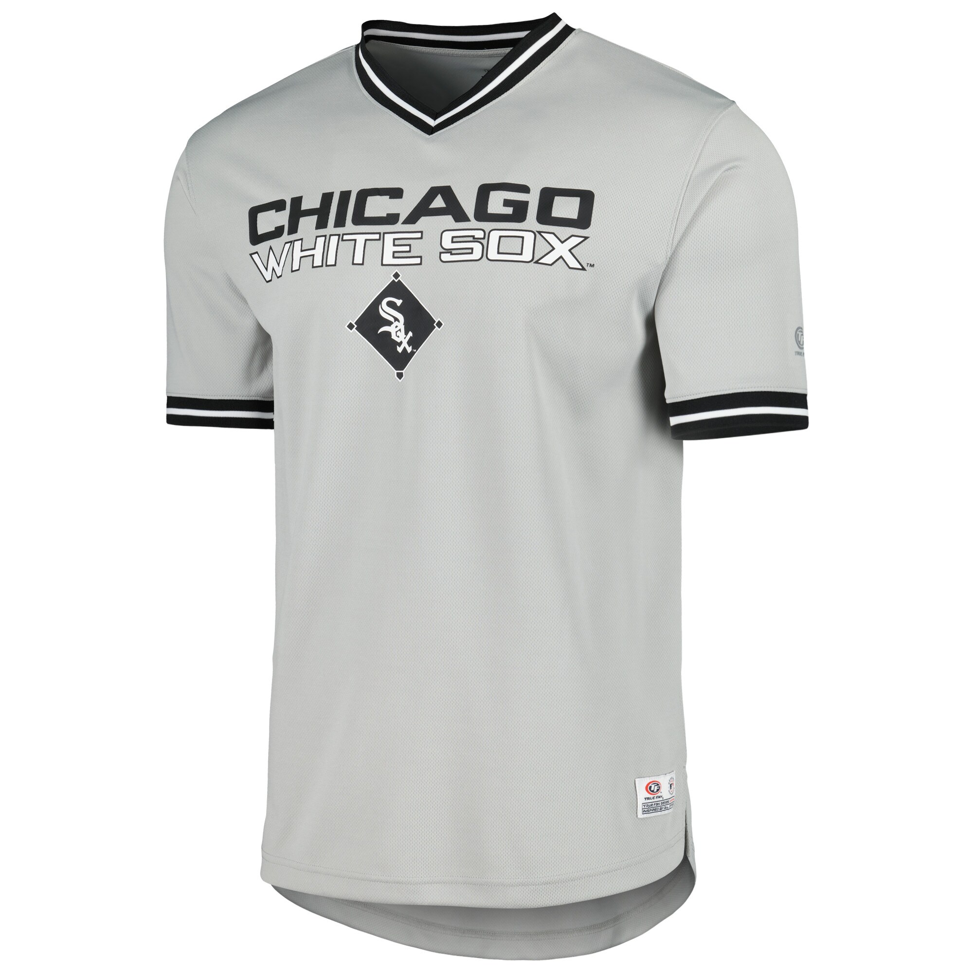 Chicago White Sox V-Neck Jersey - Gray - vstockx