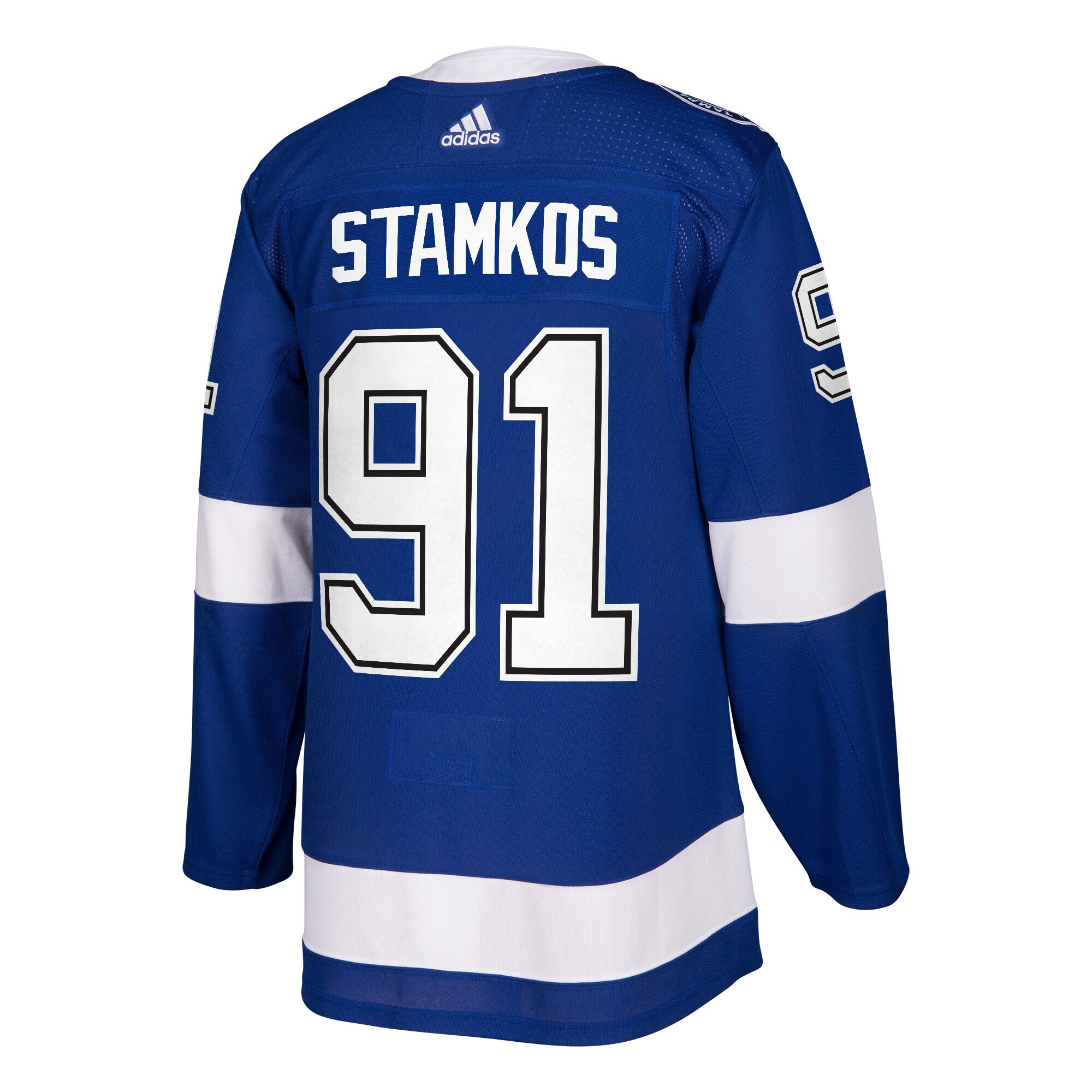 Steven Stamkos Tampa Bay Lightning adidas 2021 Stanley Cup Champions Authentic Player Jersey - Blue - vstockx