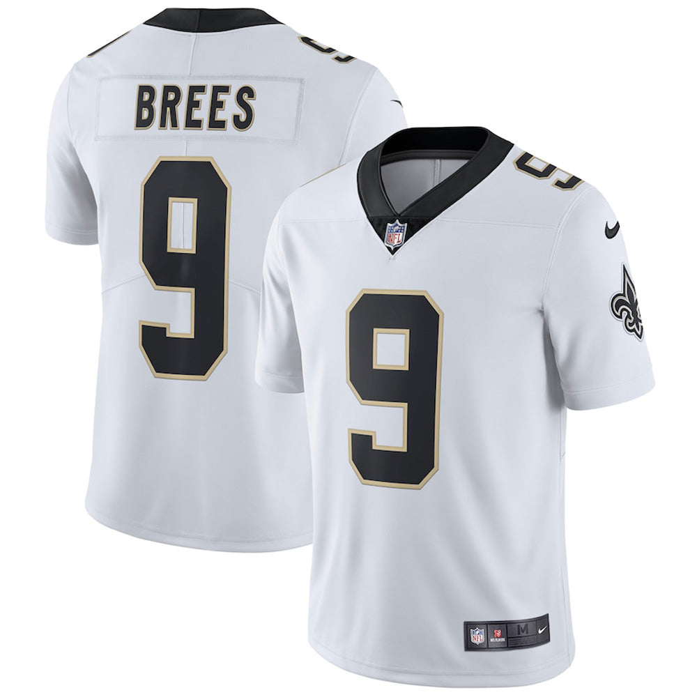 Youth New Orleans Saints Drew Brees Vapor Jersey - White - vstockx