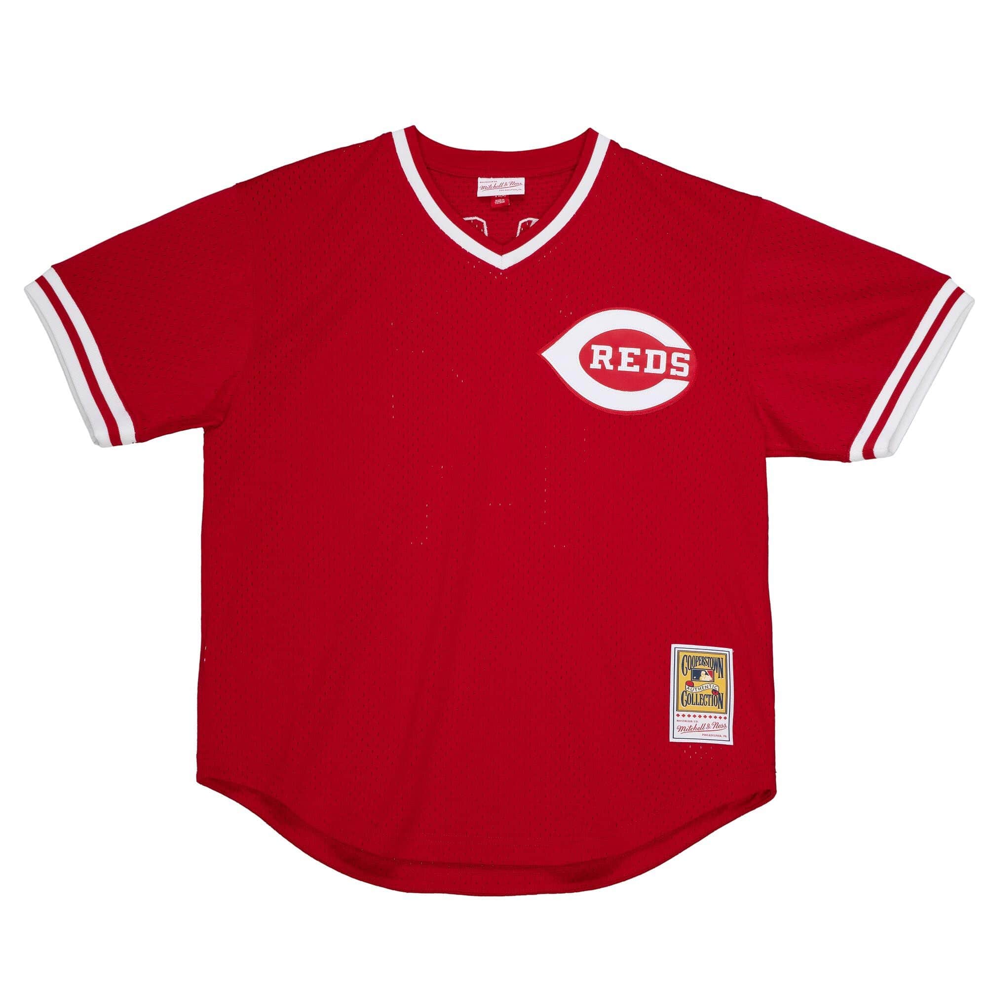 Authentic Pete Rose Cincinnati Reds 1984 Pullover Jersey - vstockx