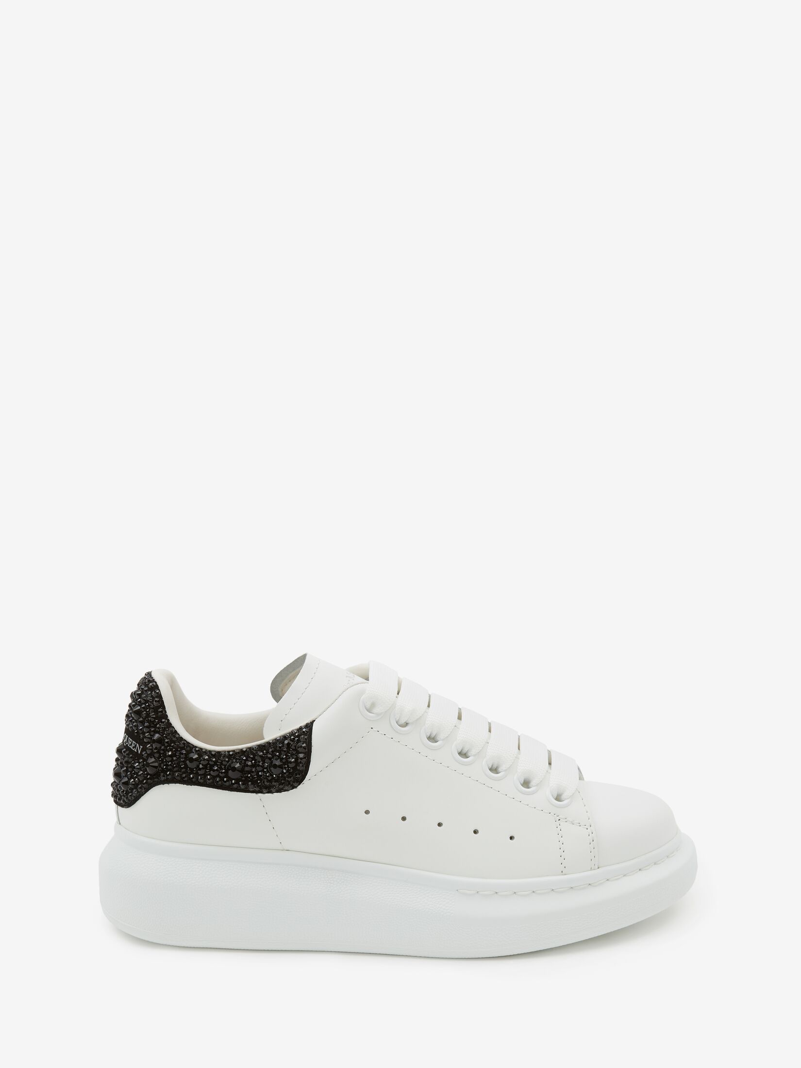 Alexander McQueen Oversized Sneaker in White/jet Black - vstockx