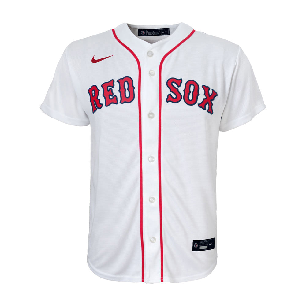 Youth Boston Red Sox Rafael Devers Cool Base Replica Jersey White - vstockx