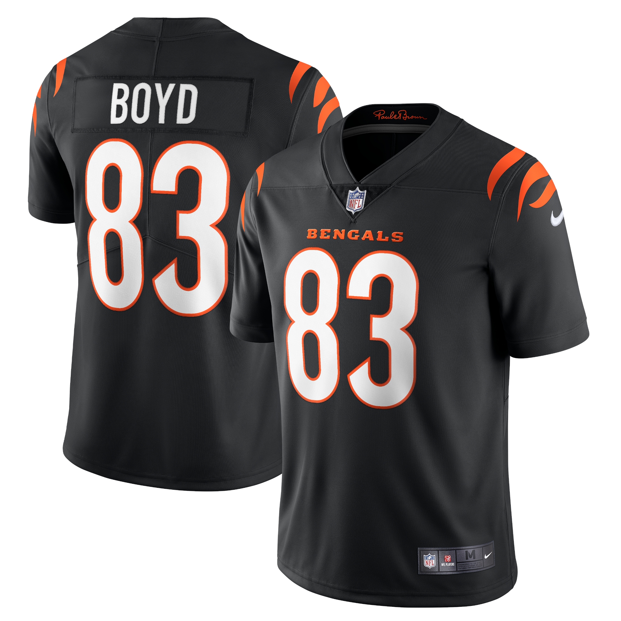 Tyler Boyd Cincinnati Bengals Nike Vapor Limited Jersey - Black - vstockx