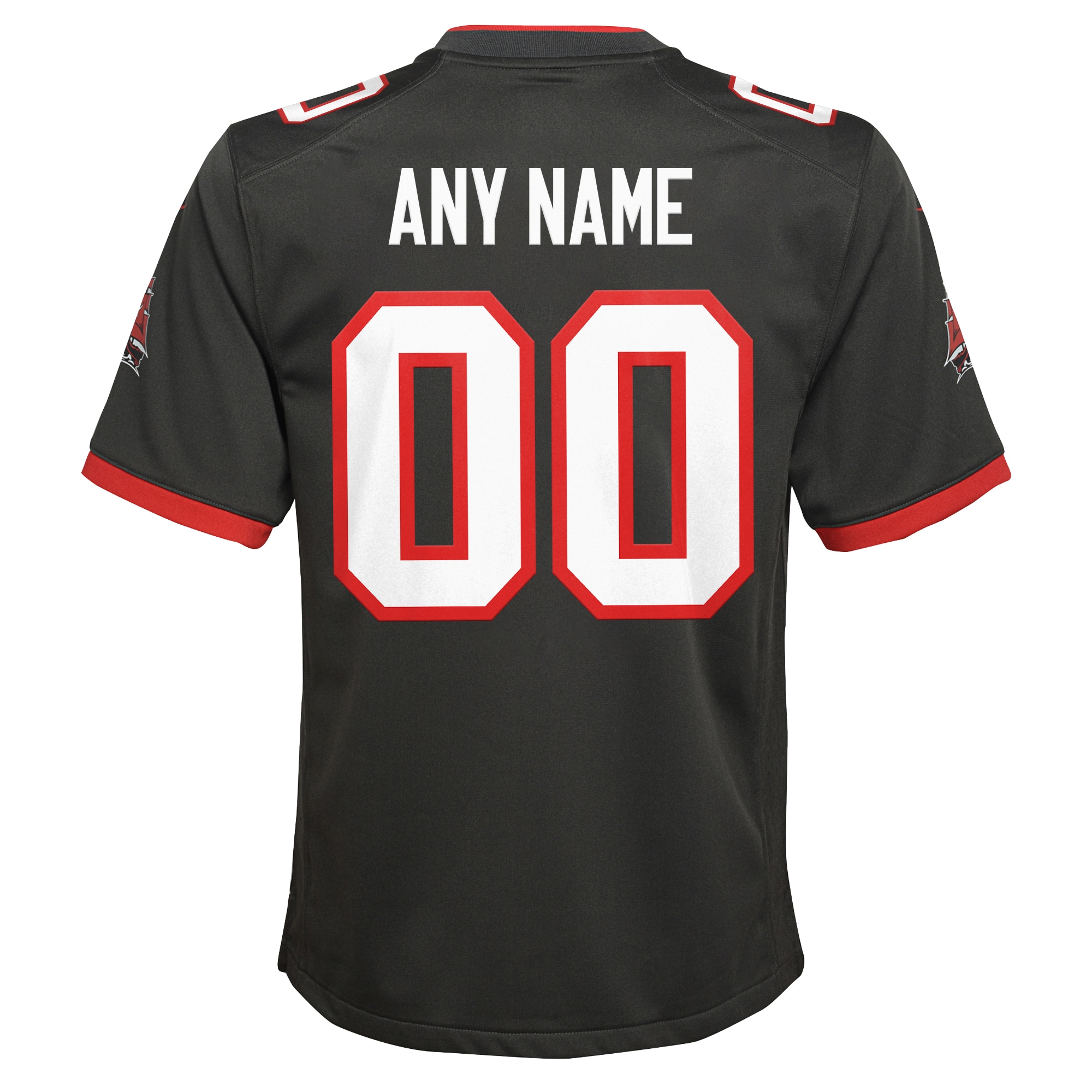 Tampa Bay Buccaneers Nike Youth Alternate Custom Game Jersey - Pewter - vstockx