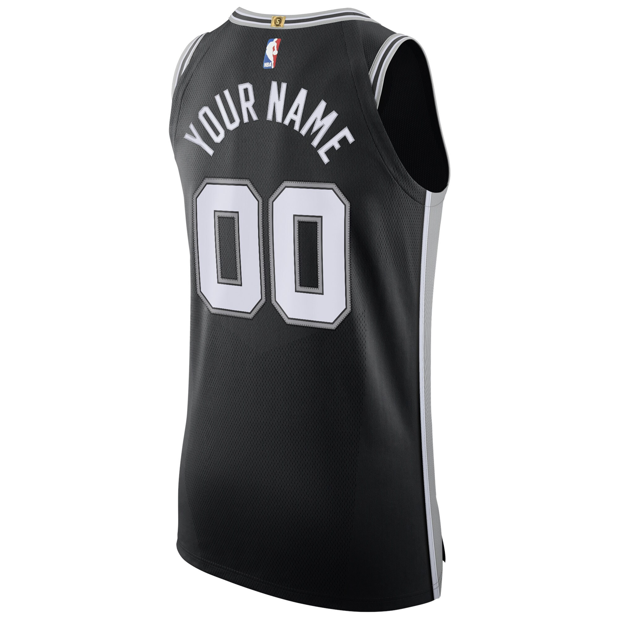 San Antonio Spurs Nike Authentic Custom Jersey Black - Icon Edition - vstockx