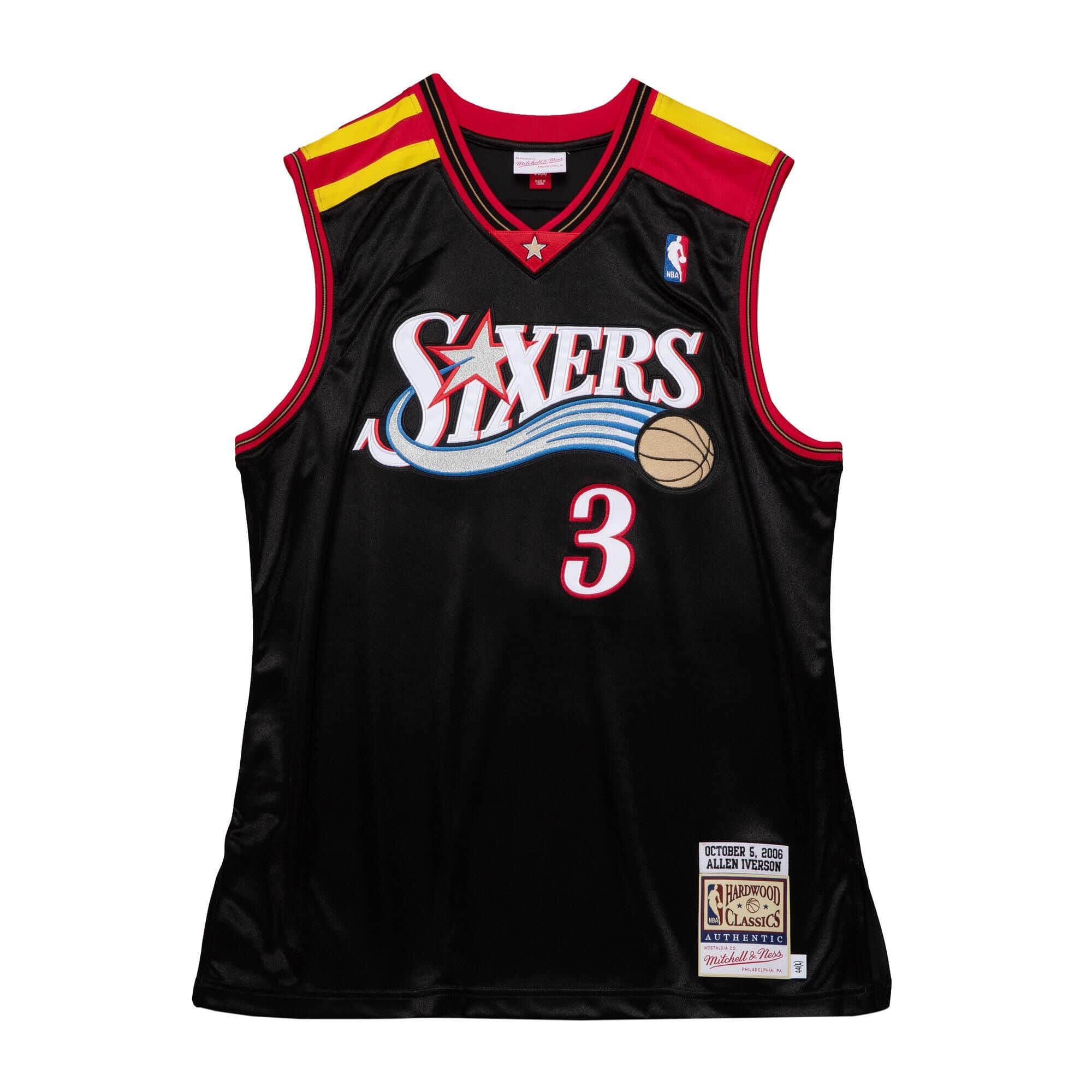 Authentic Allen Iverson Philadelphia 76ers 2006-07 Jersey - vstockx