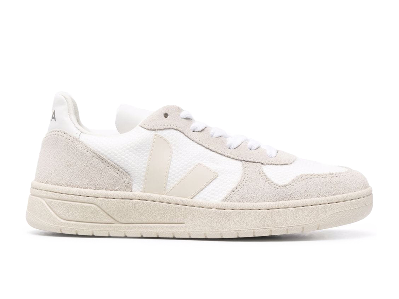 Veja V-10 Mesh White Natural (Women's) - vstockx