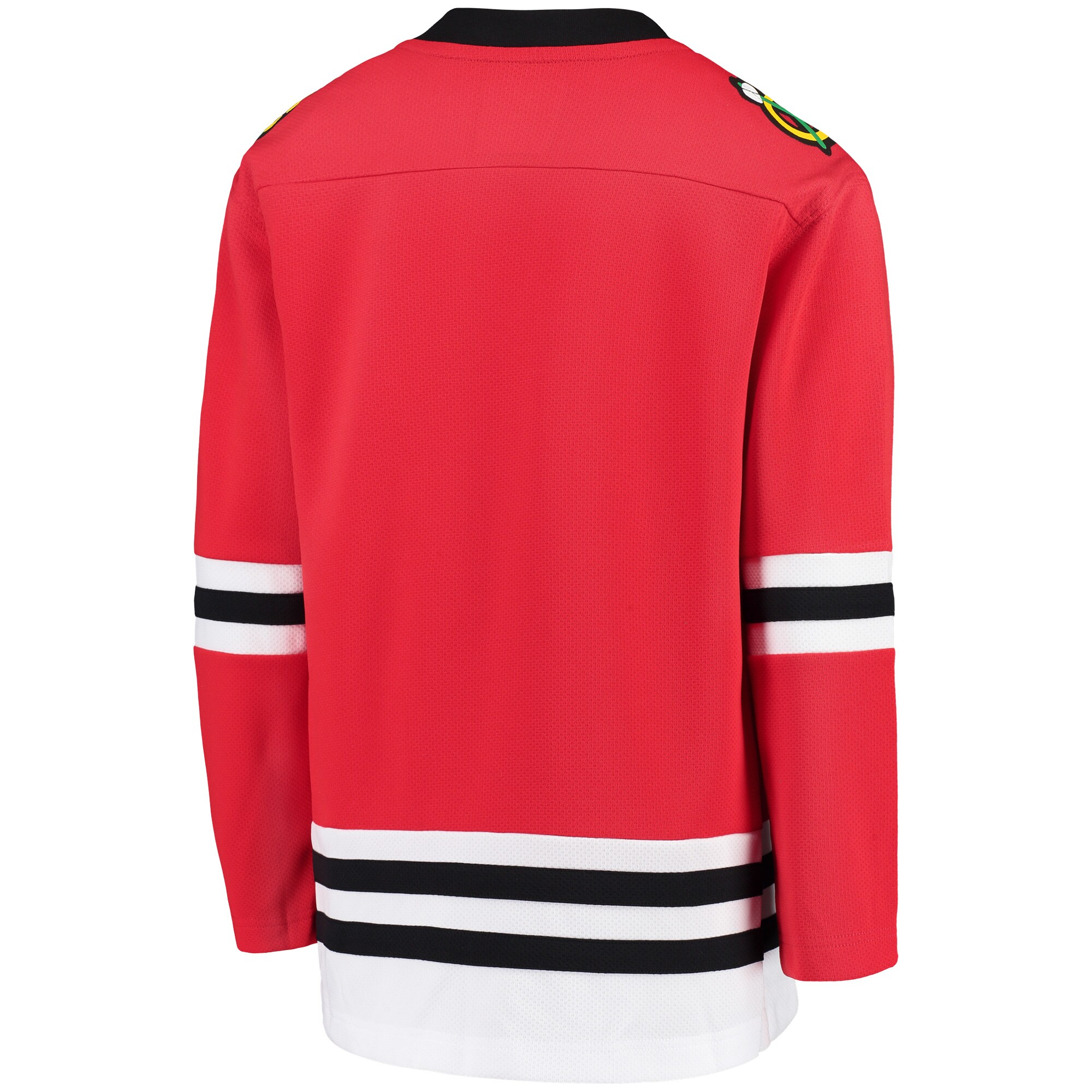 Chicago Blackhawks Fanatics Branded Youth Home Replica Blank Jersey - Red - vstockx