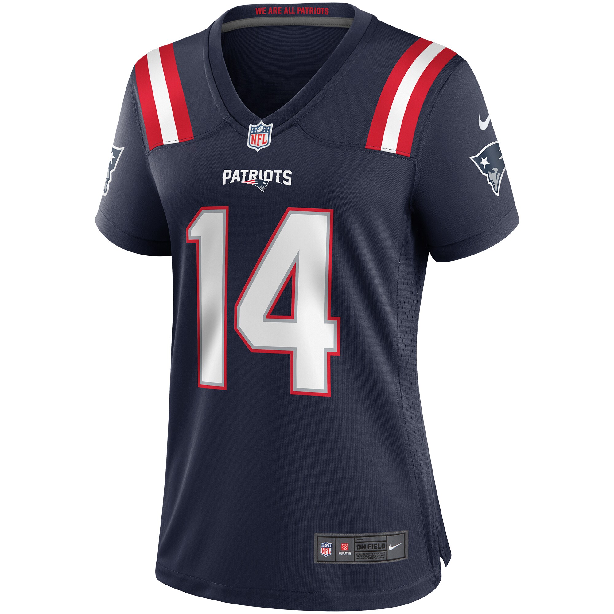Steve Grogan New England Patriots Nike Women's Game Retired Player Jersey - Navy - vstockx