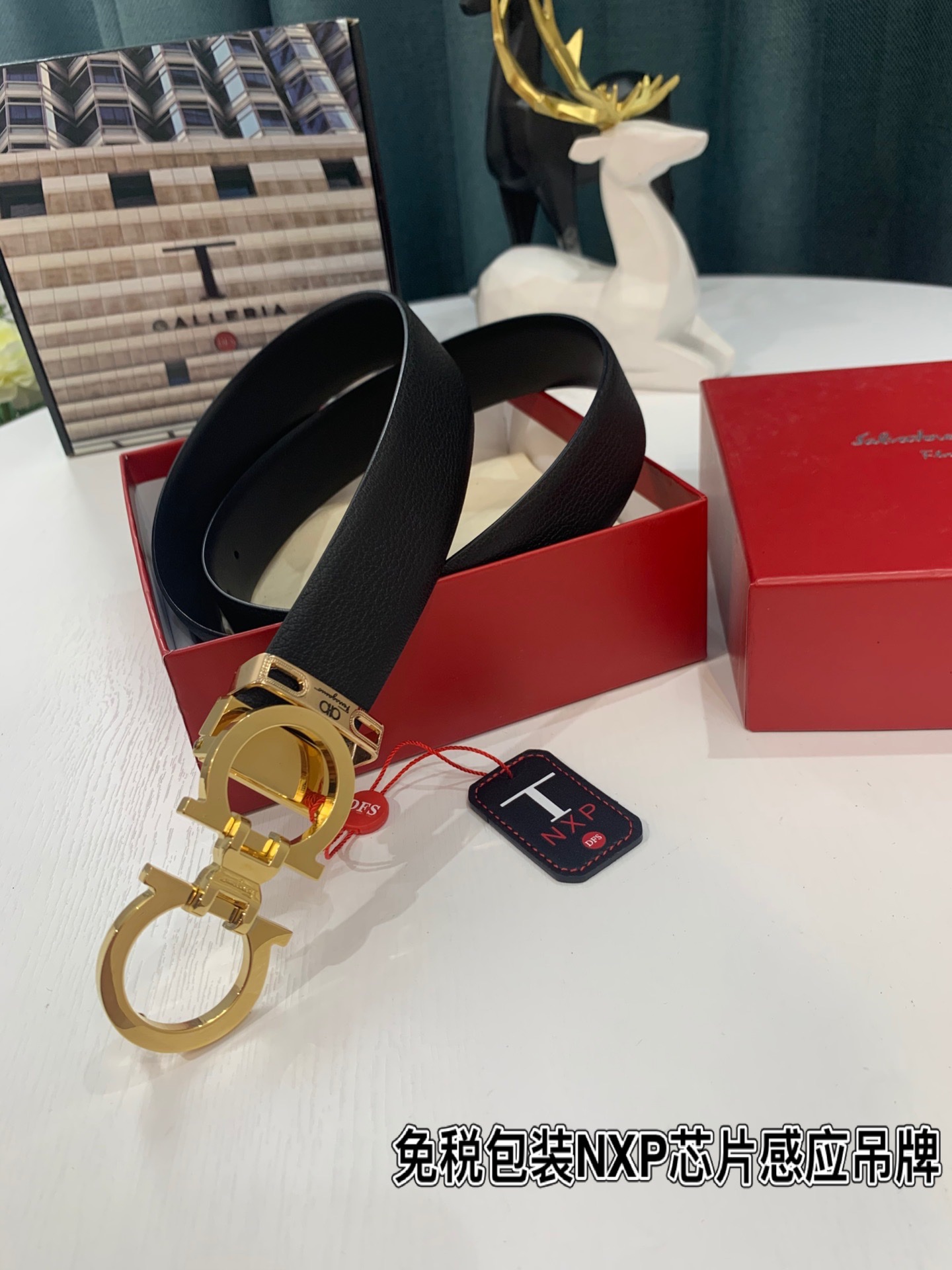 Streetwear Belt Ferragamo 319176 size:3.5cm - vstockx