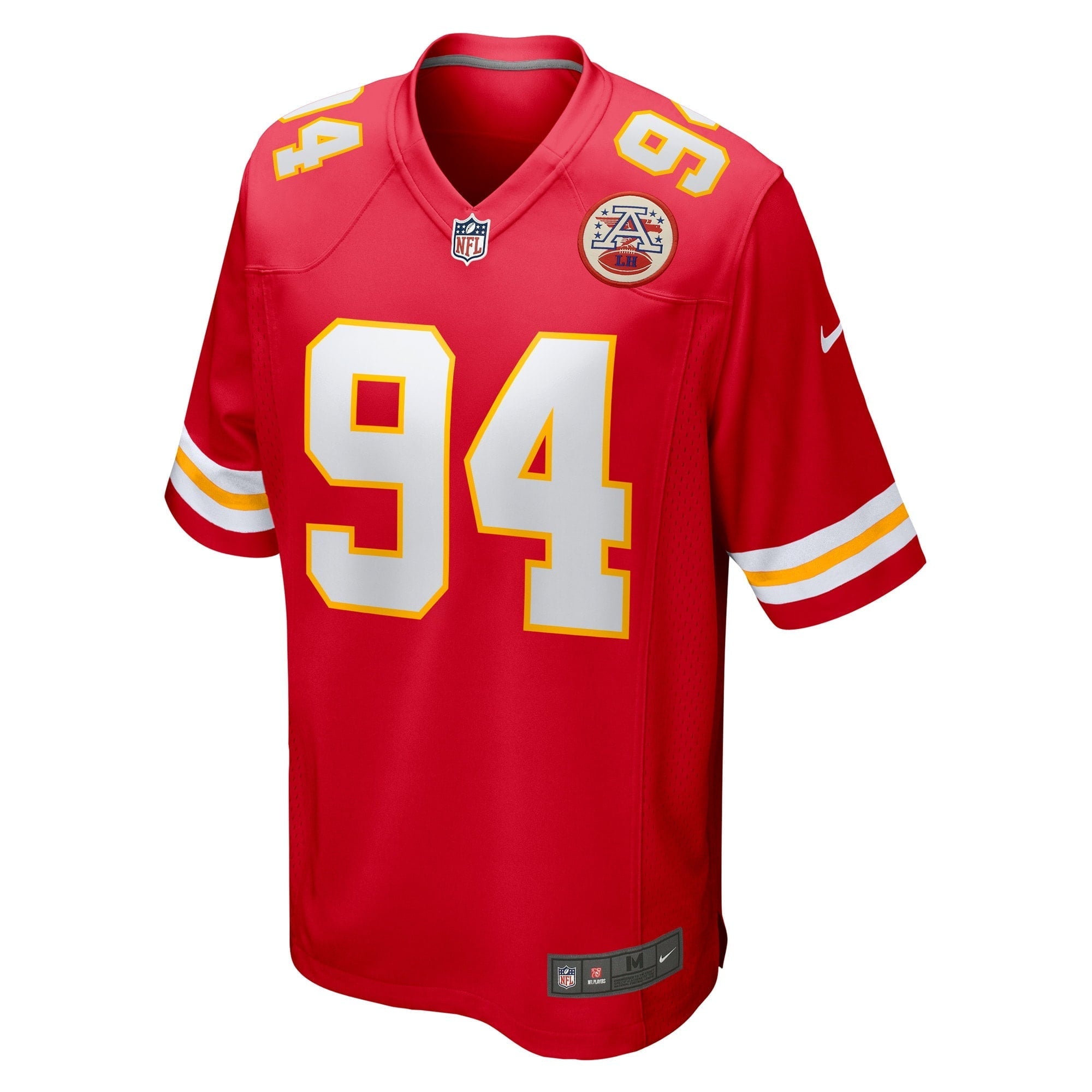 Men's Nike Malik Herring Red Kansas City Chiefs Team Game Player Jersey - vstockx