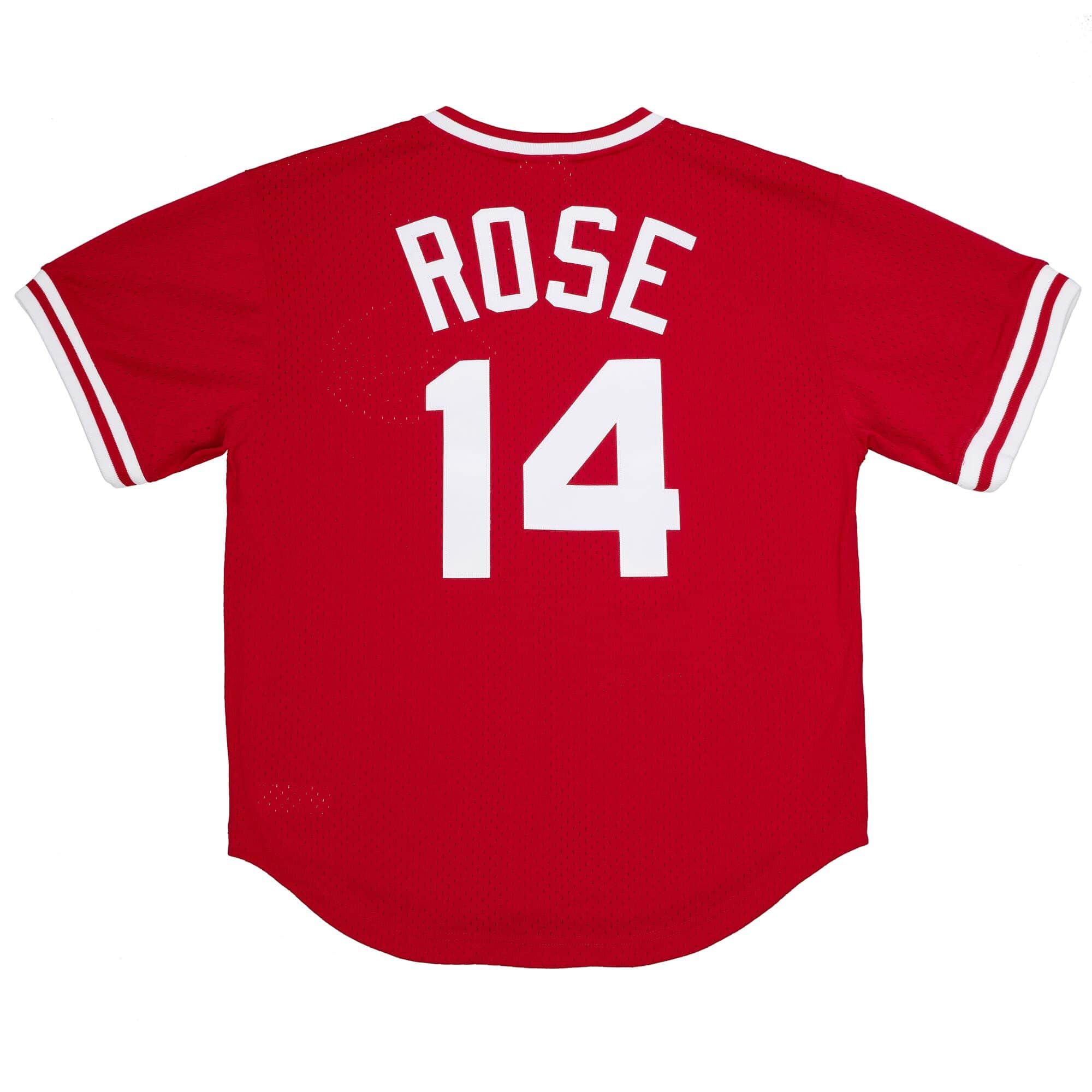 Authentic Pete Rose Cincinnati Reds 1984 Pullover Jersey - vstockx