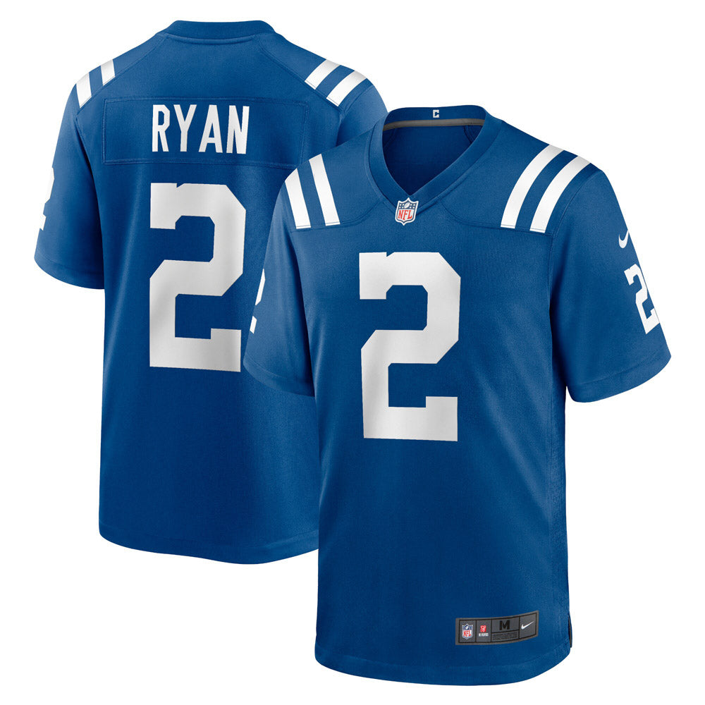 Youth Indianapolis Colts Matt Ryan Game Jersey Royal Blue - vstockx
